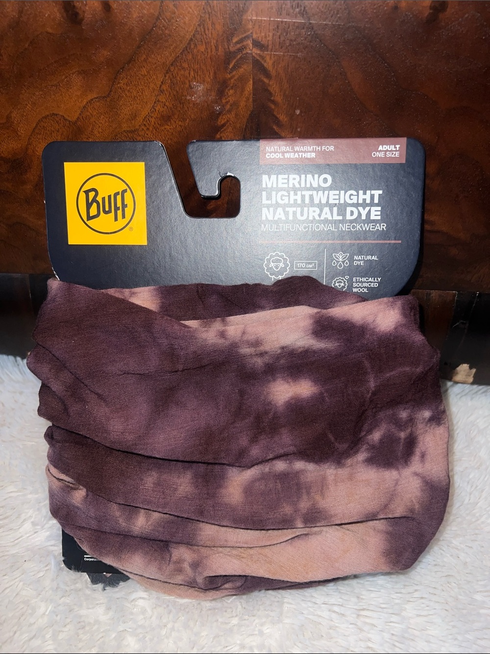 BUFF LIGHTWEIGHT NATURAL DYE NECKWEAR